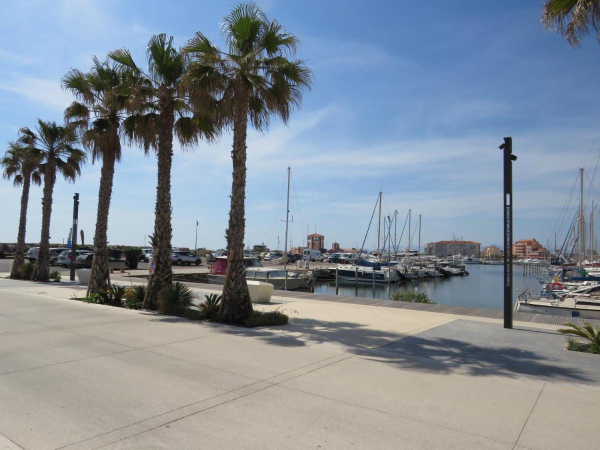 Ground Floor Studio With Access To Beach And Pool Le Barcarès Exterior foto
